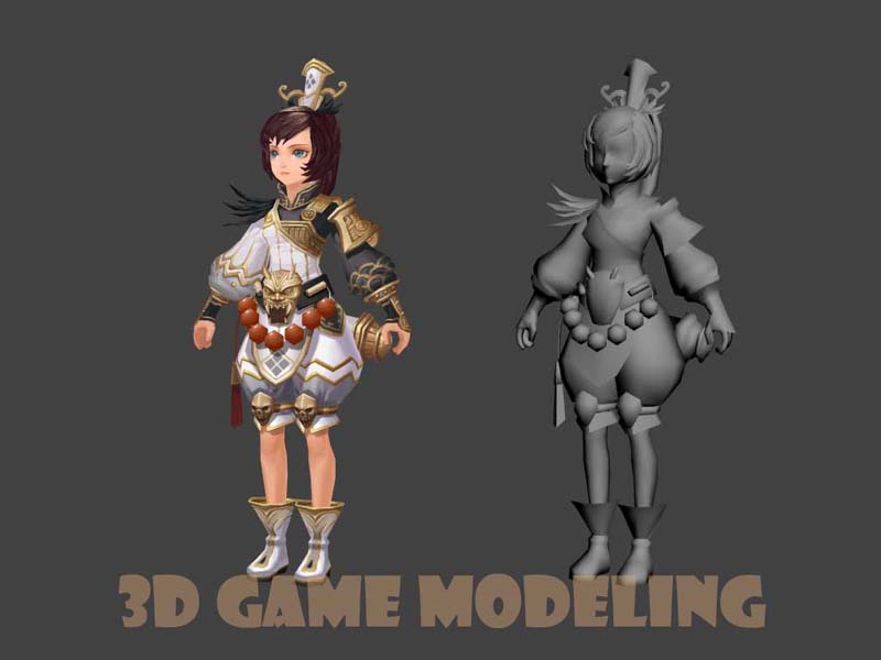 3d game modeling 2